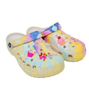 Crocs Classic Clog Tie Dye Pastel Womens Size 8 / Mens 6 Unisex Water Friendlyy